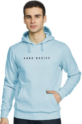 ADRO BASICS Full Sleeve Solid Men Sweatshirt