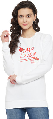 Dc by Wear Your Mind Full Sleeve Graphic Print Women Sweatshirt