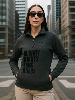 BELLAFINO Full Sleeve Printed Women Sweatshirt