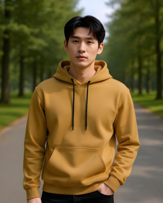 flyind Full Sleeve Solid Men Sweatshirt
