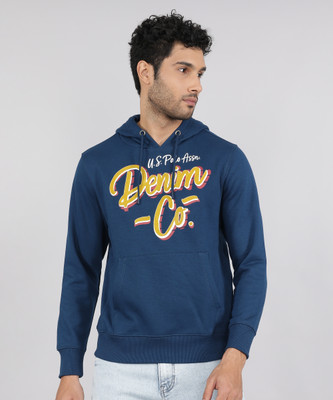 U.S. POLO ASSN. Full Sleeve Printed Men Sweatshirt