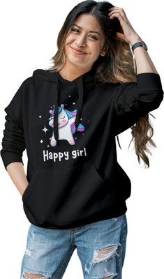EZCLOTHING Full Sleeve Graphic Print Women Sweatshirt