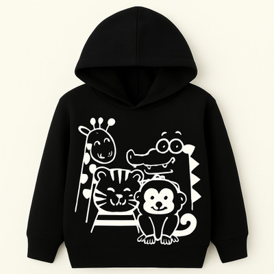 FASTCRY Full Sleeve Printed Boys & Girls Sweatshirt
