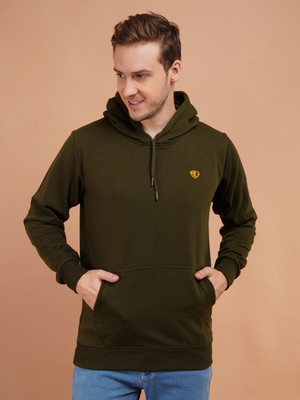 AAITHAN Full Sleeve Solid Men Sweatshirt