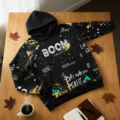 Try This Full Sleeve Printed Men Sweatshirt
