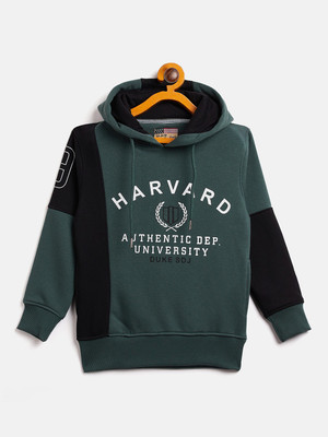 DUKE Full Sleeve Color Block Boys Sweatshirt