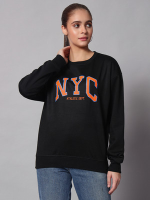 OBAAN Full Sleeve Graphic Print Women Sweatshirt