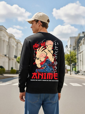 HouseOfCommon Full Sleeve Graphic Print Men Sweatshirt