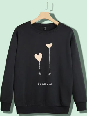 DRAXSTARS Full Sleeve Graphic Print Women Sweatshirt
