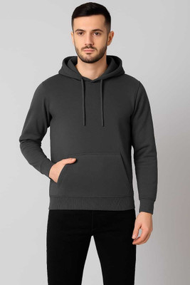 promtee Full Sleeve Solid Men Sweatshirt