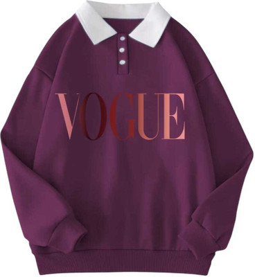 WAYIT FASHION Full Sleeve Solid Women Sweatshirt