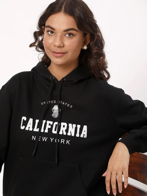 R&B Full Sleeve Graphic Print Women Sweatshirt