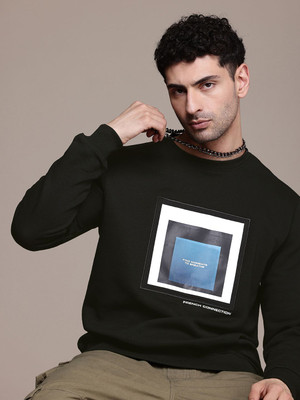 French Connection Full Sleeve Printed Men Sweatshirt