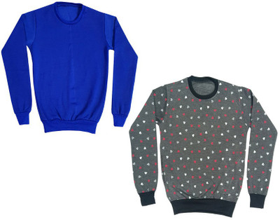KAVYA Full Sleeve Printed Girls Sweatshirt