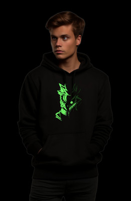 Be Crazy Full Sleeve Printed Men Sweatshirt