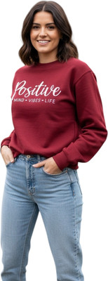 Elite Full Sleeve Printed Women Sweatshirt