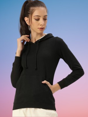 Printista Full Sleeve Solid Women Sweatshirt