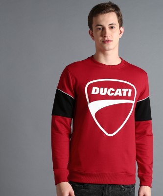 DUCATI Full Sleeve Printed Men Sweatshirt