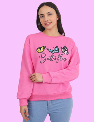 Veins Fashion Full Sleeve Printed Women Sweatshirt