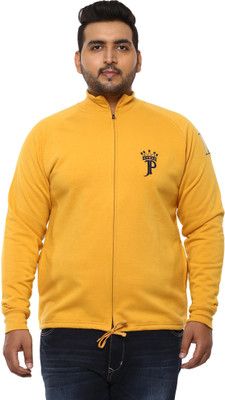 JOHN PRIDE Full Sleeve Solid Men Sweatshirt
