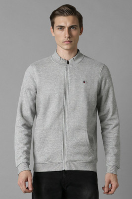 Louis Philippe Sport Full Sleeve Solid Men Sweatshirt