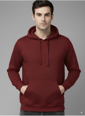 NUNO Full Sleeve Solid Men Sweatshirt