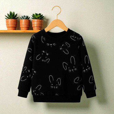 DOODEEKIDS Full Sleeve Printed Baby Boys & Baby Girls Sweatshirt