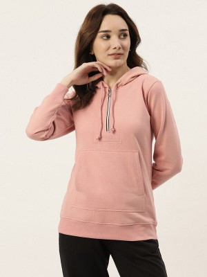 BRINNS Full Sleeve Solid Women Sweatshirt