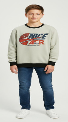 Karmakar Fashion Full Sleeve Solid Boys Sweatshirt