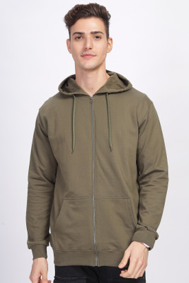 ADRO Full Sleeve Solid Men Sweatshirt