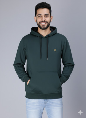 METRONAUT Men's Solid Pullover Hoodie | Full Sleeve Sweatshirt with Hood | Full Sleeve Solid Men Sweatshirt