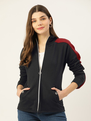 BRINNS Full Sleeve Color Block Women Sweatshirt