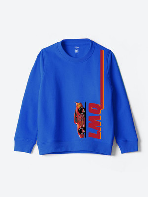 YK Disney Full Sleeve Graphic Print Boys Sweatshirt