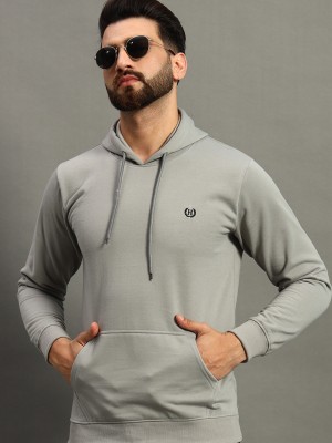 Hushbucks Full Sleeve Solid Men Sweatshirt