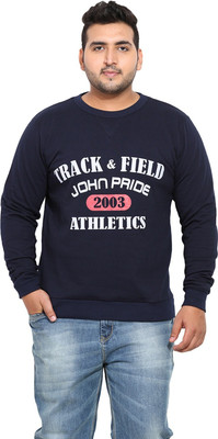 JOHN PRIDE Full Sleeve Printed Men Sweatshirt