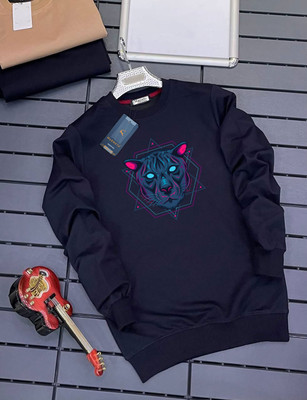 Magneto Full Sleeve Printed Men Sweatshirt