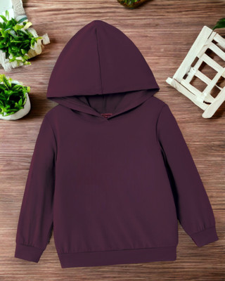 NI Fashion Full Sleeve Solid Boys & Girls Sweatshirt