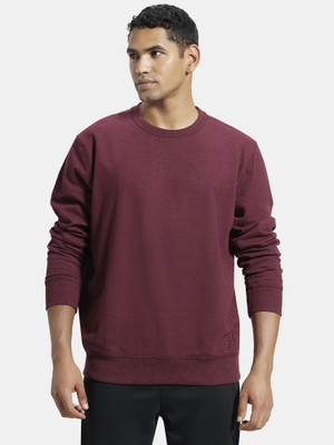 JOCKEY Full Sleeve Solid Men Sweatshirt