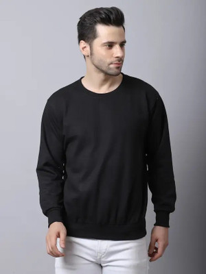 Mitchell Style Full Sleeve Solid Men Sweatshirt