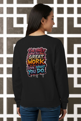 Buy That Trendz Full Sleeve Graphic Print Women Sweatshirt