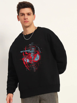 Comic Street Full Sleeve Graphic Print Men Sweatshirt