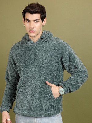 HIGHLANDER Full Sleeve Solid Men Sweatshirt