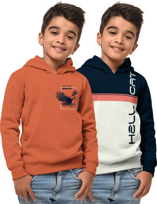 Hellcat Full Sleeve Printed Boys Sweatshirt