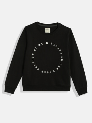 WROGN Full Sleeve Printed Boys Sweatshirt
