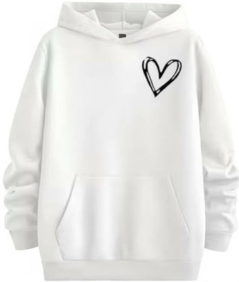 LLL FASHION Full Sleeve Solid, Graphic Print Women Sweatshirt