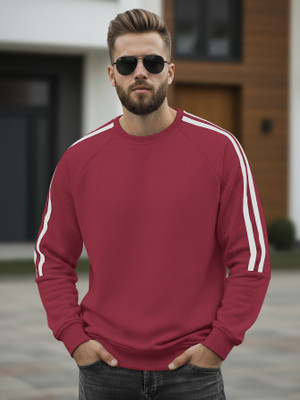 FashionAndYOUTH Full Sleeve Solid Men Sweatshirt