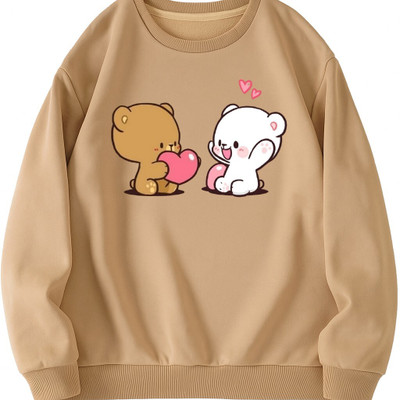 Ericia Full Sleeve Graphic Print Women Sweatshirt