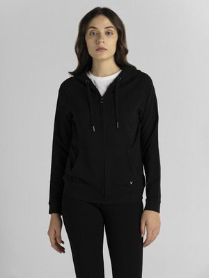 VAN HEUSEN Full Sleeve Solid Women Sweatshirt
