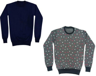 IndiWeaves Full Sleeve Printed Girls Sweatshirt