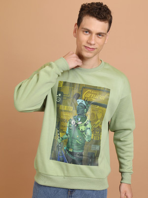 HIGHLANDER Full Sleeve Printed Men Sweatshirt